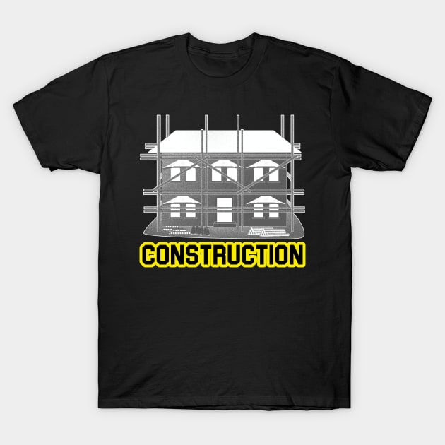 Construction T-Shirt by Proway Design